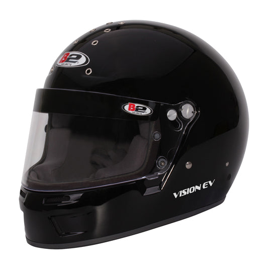 B2 Helmets - Old  Helmet Vision Metallic Black 60-61+ X-Lrg SA20 1549A14-DUPVP