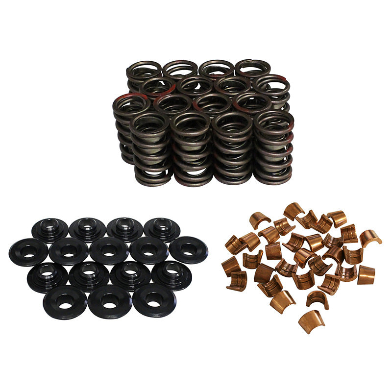 Howards Racing Components  1.514 Dual Valve Spring & Retainer Kit w/Damper 98636-K32