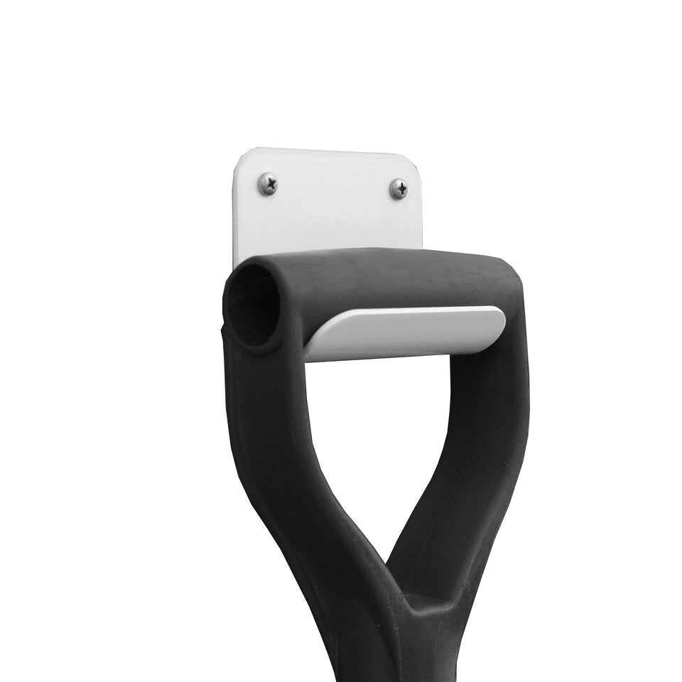 Hepfner Racing Products  Shovel Holder Wall Mount White HRP6391-WHT