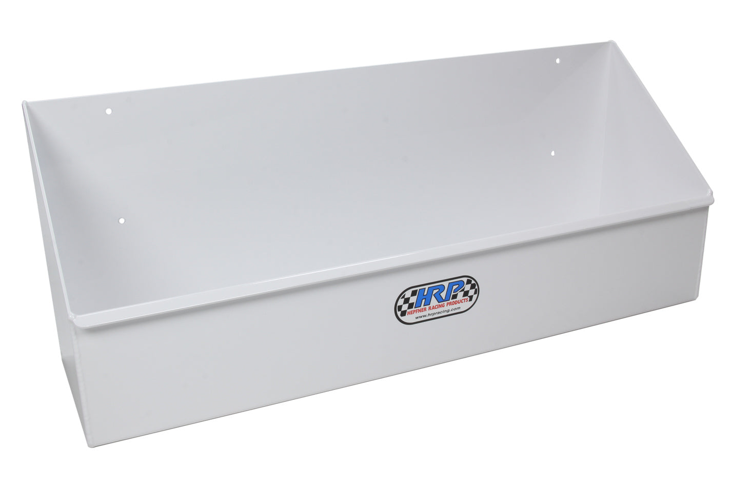 Hepfner Racing Products  Gear Shelf Single Row Holds 10 Cases White HRP6518-WHT
