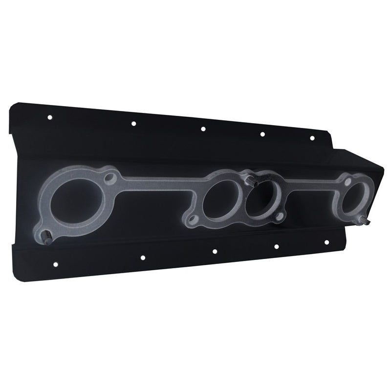 Hepfner Racing Products  Header Rack Spreadport Angle Mount Black HRP6700A-BLK