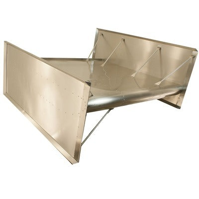Hepfner Racing Products Top Wing Flat w/Super Side Boards MPN HRPSTW0500B-FS Sprint Car