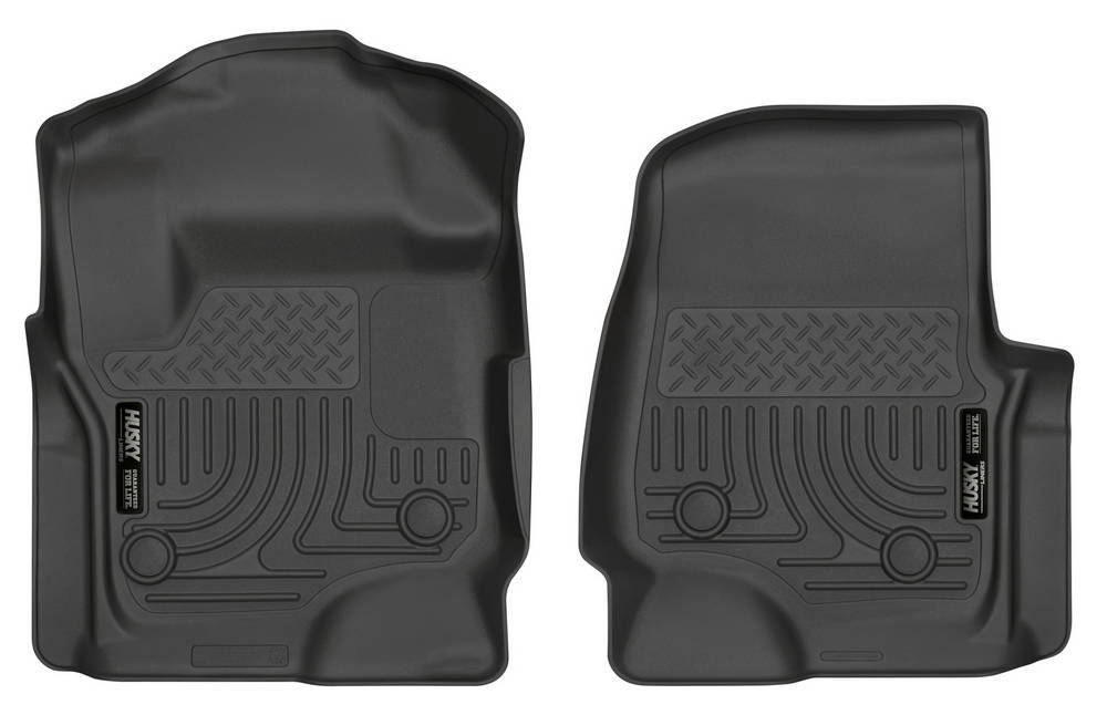 Husky Liners Front Floor Liners Weatherbeater Series MPN HSK13321 For Ford Fullsize Truck 2017