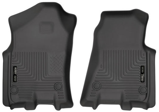 Husky Liners 19- Dodge Ram 1500 Cre w Cab Front Floor Liners MPN HSK13741 For Dodge Fullsize Truck RAM 2019