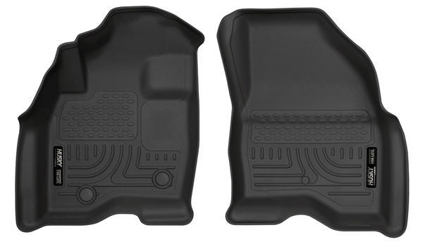 Husky Liners Front Floor Liners Weatherbeater Series MPN HSK13761 For Ford Midsize SUV 2015-19