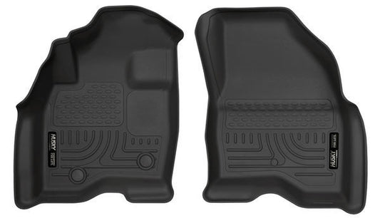 Husky Liners Front Floor Liners Weatherbeater Series MPN HSK13761 For Ford Midsize SUV 2015-19