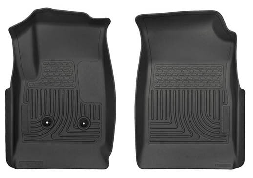 Husky Liners 15- Colorado Front Floor Liners Black MPN HSK18111 For GM Midsize Truck 2015-16