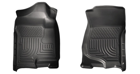 Husky Liners 07- GM 2500HD Crew Cab Floor Liners Black MPN HSK18201 For GM Fullsize SUV, Truck 2007-14