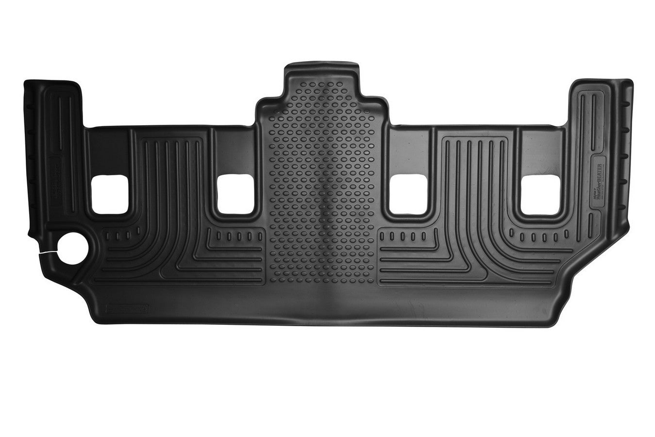 Husky Liners 08- Grand Caravan 3rd Seat Floor Liners Black MPN HSK19091 For Chrysler, Dodge 2008-15