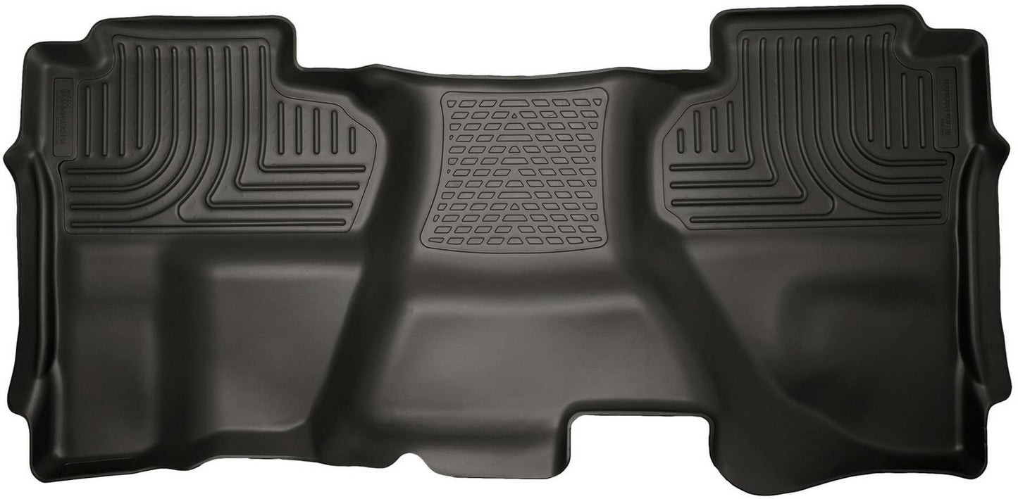 Husky Liners 15- GM 2500HD Dbl Cab Floor Liners Black MPN HSK19241 For GM Fullsize Truck 2014-19