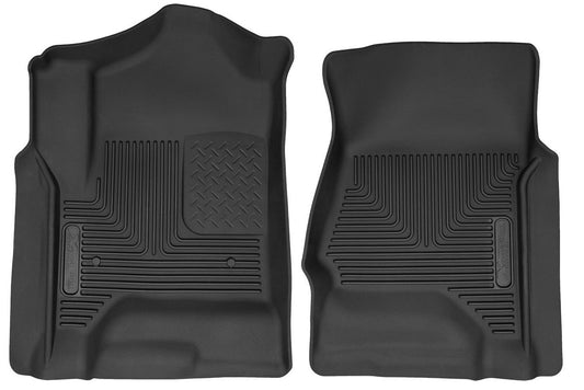 Husky Liners GM X-Act Contour Floor Liners Front Black MPN HSK53111 For GM Fullsize Truck
