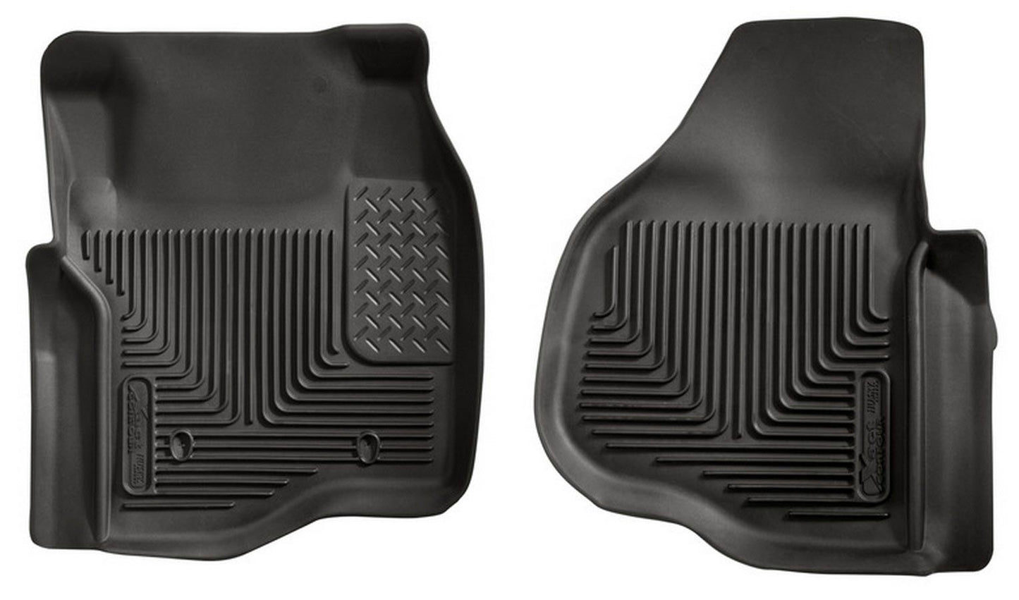 Husky Liners Ford X-Act Contour Floor Liners Front Black MPN HSK53301 For Ford Fullsize Truck