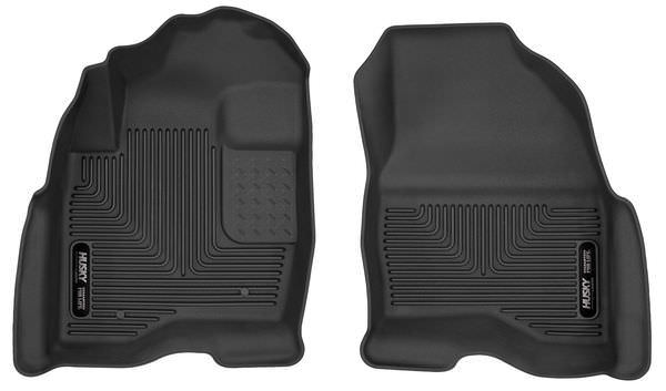 Husky Liners Ford X-Act Contour Floor Liners Front Black MPN HSK53331 For Ford Midsize SUV 2015-16