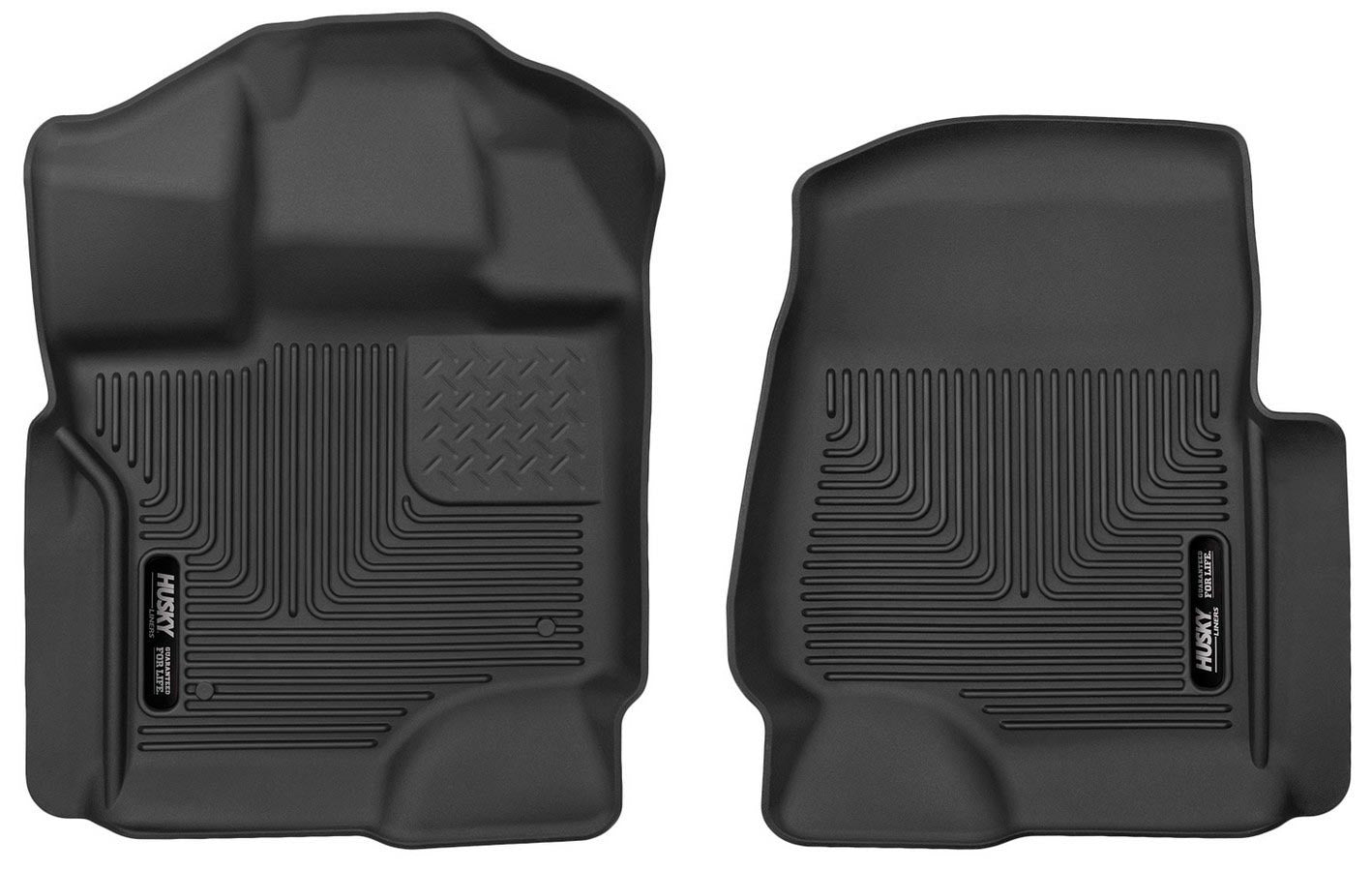 Husky Liners Front Floor Liners X-act Contour Series MPN HSK53341 For Ford Fullsize Truck 2015-18
