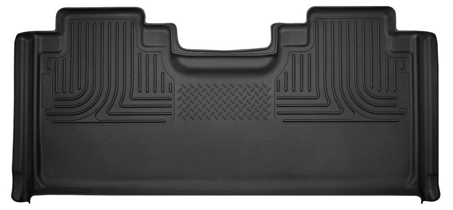 Husky Liners Ford X-Act Contour Floor Liners Rear Black MPN HSK53451 For Ford Fullsize Truck 2017