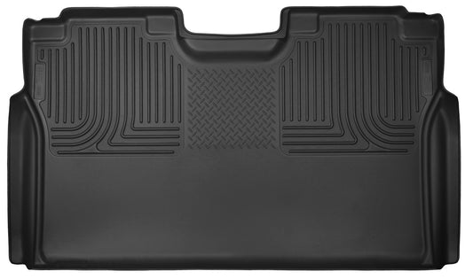 Husky Liners Ford X-Act Contour Floor Liners Rear Black MPN HSK53491 For Ford Fullsize Truck 2017