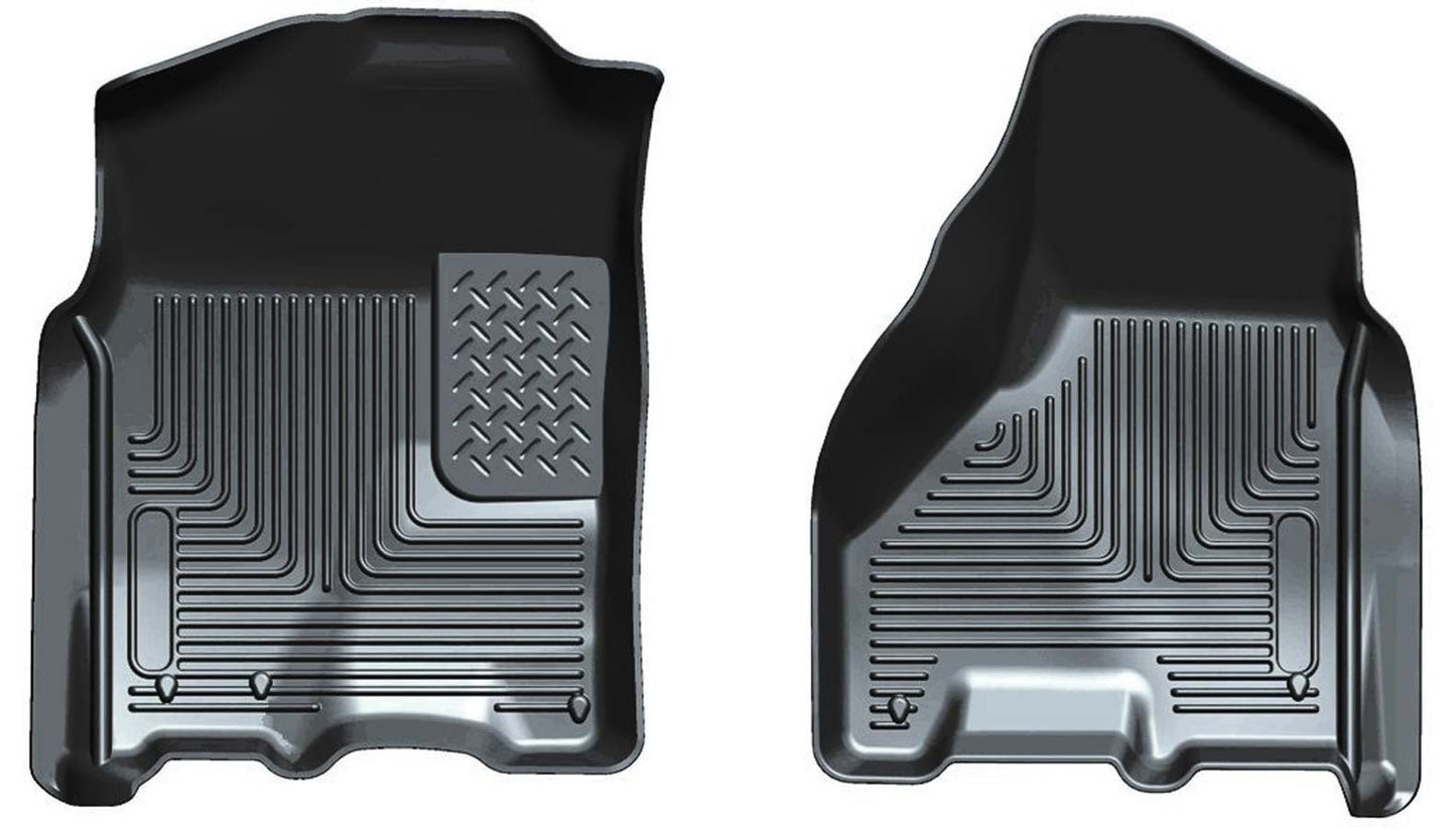 Husky Liners Dodge X-Act Contour Flr Liners Front Black MPN HSK53511 For Dodge Fullsize Truck RAM 2009-15