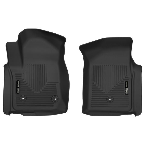 Husky Liners 19- GM P/U Front Floor Liners Black MPN HSK54981 For GM Fullsize Truck 2019-24