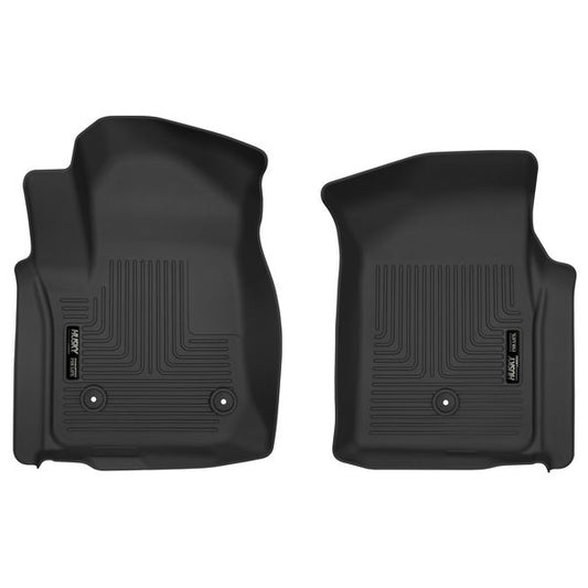 Husky Liners 19- GM P/U Front Floor Liners Black MPN HSK54981 For GM Fullsize Truck 2019-24