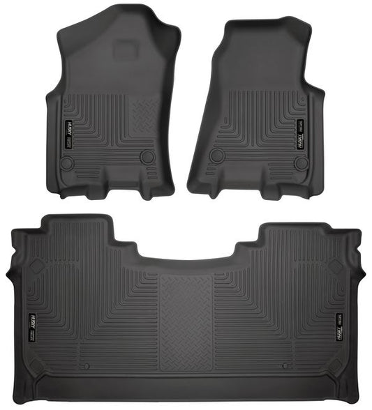 Husky Liners  Front & 2nd Seat Floor L iners Weatherbeater 94001