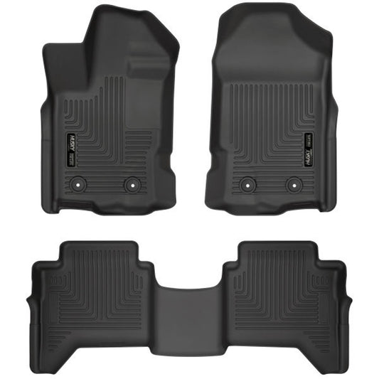 Husky Liners Front & 2nd Seat Floor L iners MPN HSK94101 For Ford Ranger 2019-23