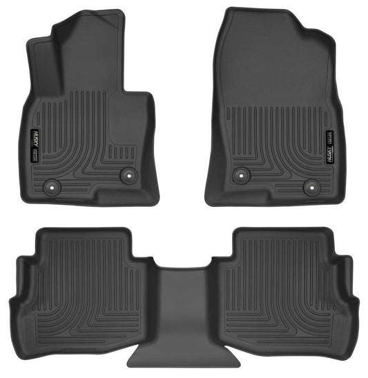 Husky Liners Front & 2nd Seat Floor L iners MPN HSK95611 For Mazda 2016-23