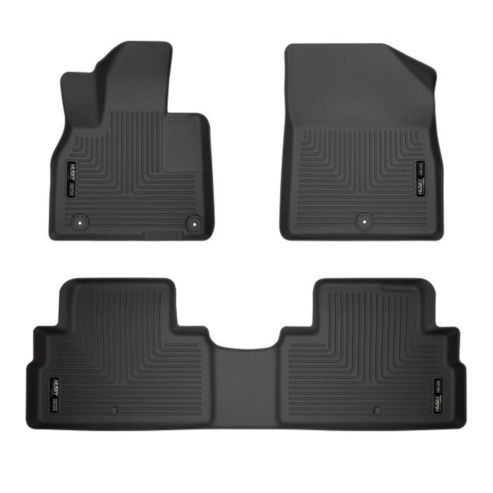 Husky Liners Front & 2nd Seat Floor L iners MPN HSK95711 For Hyundai 2020-24