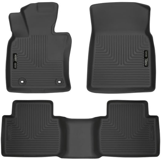 Husky Liners Front & 2nd Seat Floor L iners MPN HSK95731 For Toyota Camry 2018-20
