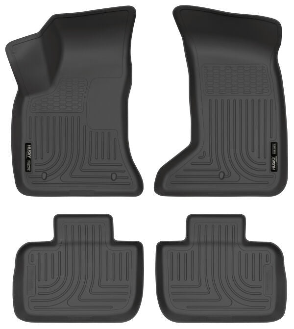 Husky Liners Front & 2nd Seat Floor L iners MPN HSK98081 For Chrysler, Dodge 2011-23