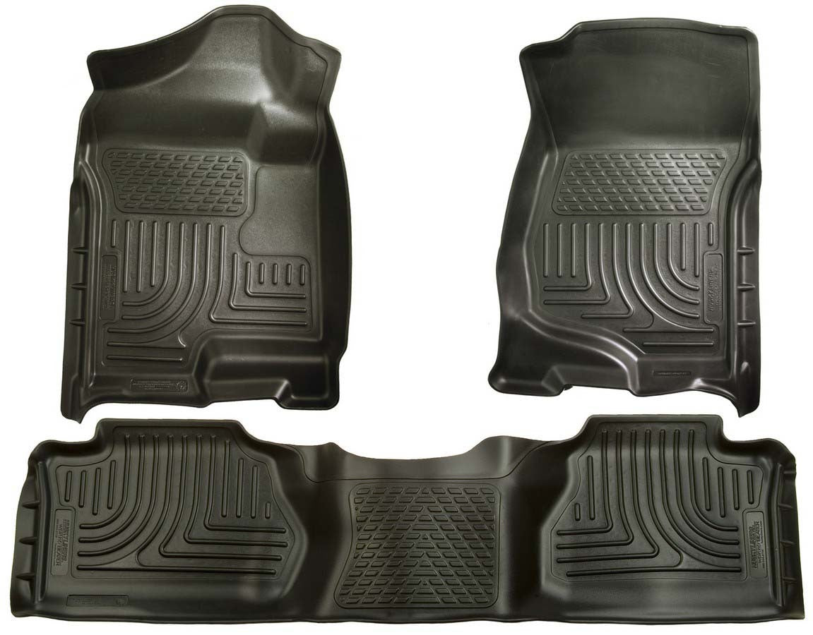Husky Liners 07- GM Crew Cab P/U Front/2nd Seat Liner MPN HSK98211 For GM Fullsize Truck 2007-13