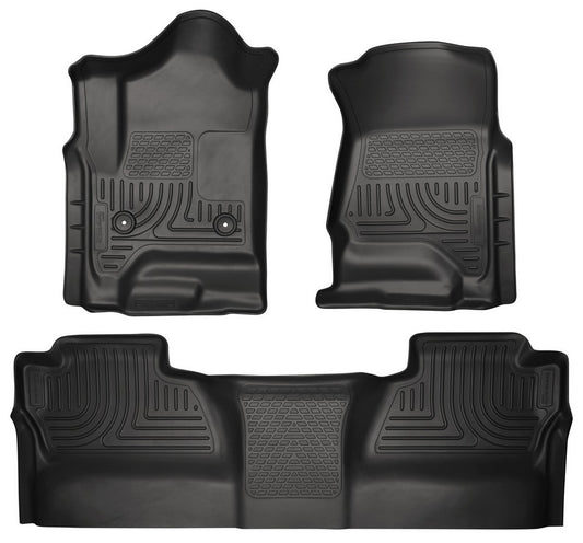 Husky Liners  15-   GM 2500HD Crew Cab Floor Liners Black 98231