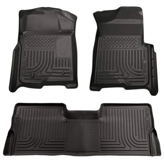 Husky Liners 09- F150 Super Cab Front 2nd Seat Liners MPN HSK98331 For Ford Fullsize Truck 2009-13