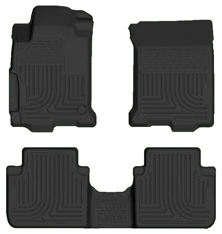 Husky Liners Front & 2nd Seat Floor L iners MPN HSK98461 For Honda Civic 2016-21