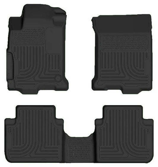 Husky Liners Front & 2nd Seat Floor L iners MPN HSK98461 For Honda Civic 2016-21