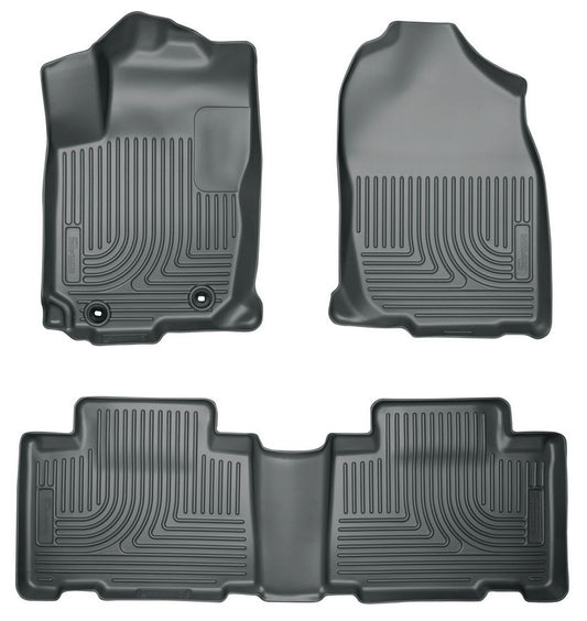 Husky Liners 13- Honda Accord Front/ 2nd Floor Liners Black MPN HSK98481 For Honda Accord 2013-16
