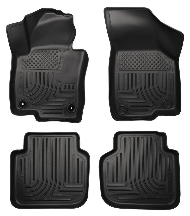 Husky Liners 12- Volkswagen Passat Front/2nd Floor Liners MPN HSK98681 For Volkswagen Passat 2012-15