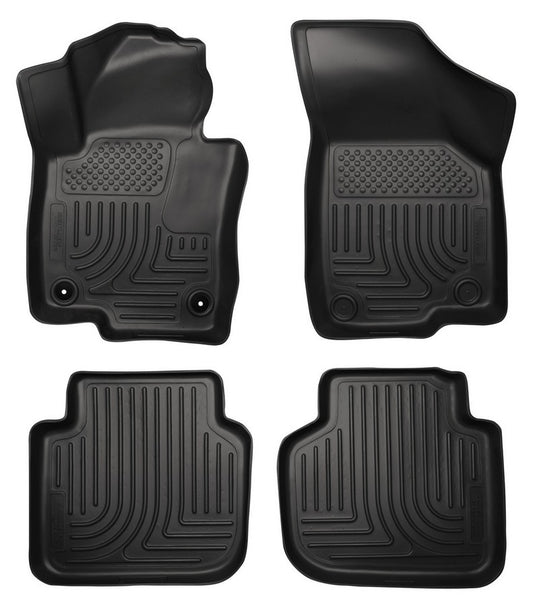 Husky Liners 12- Volkswagen Passat Front/2nd Floor Liners MPN HSK98681 For Volkswagen Passat 2012-15