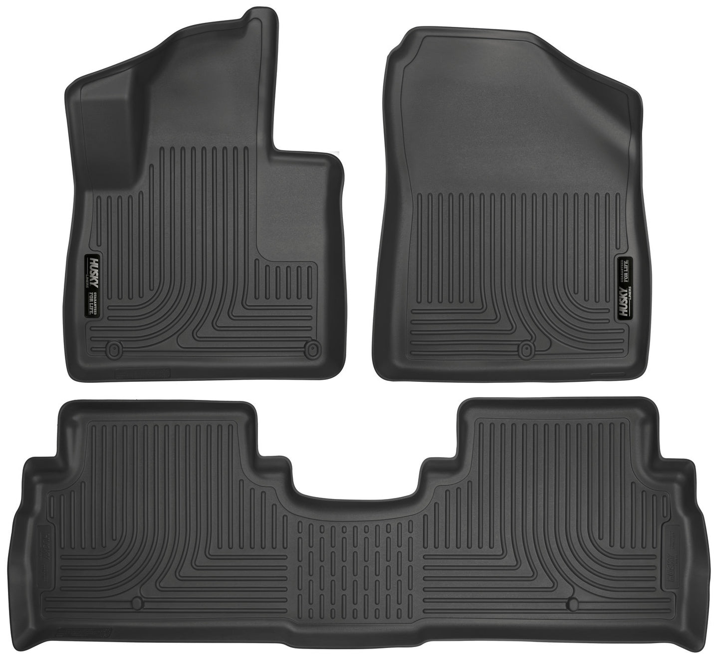 Husky Liners Front & 2nd Seat Floor L iners MPN HSK98691 For Kia 2016-20