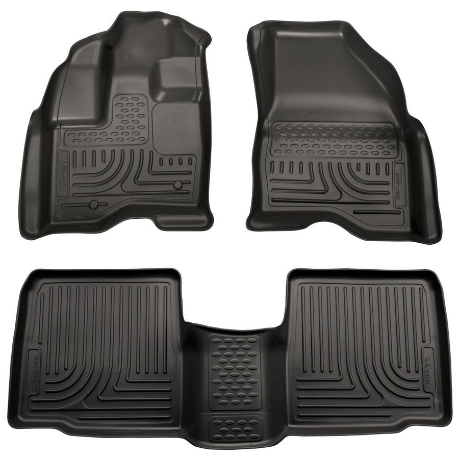 Husky Liners 10- Ford Taurus Front/ 2nd Floor Liners Black MPN HSK98701 For Ford 2010-15