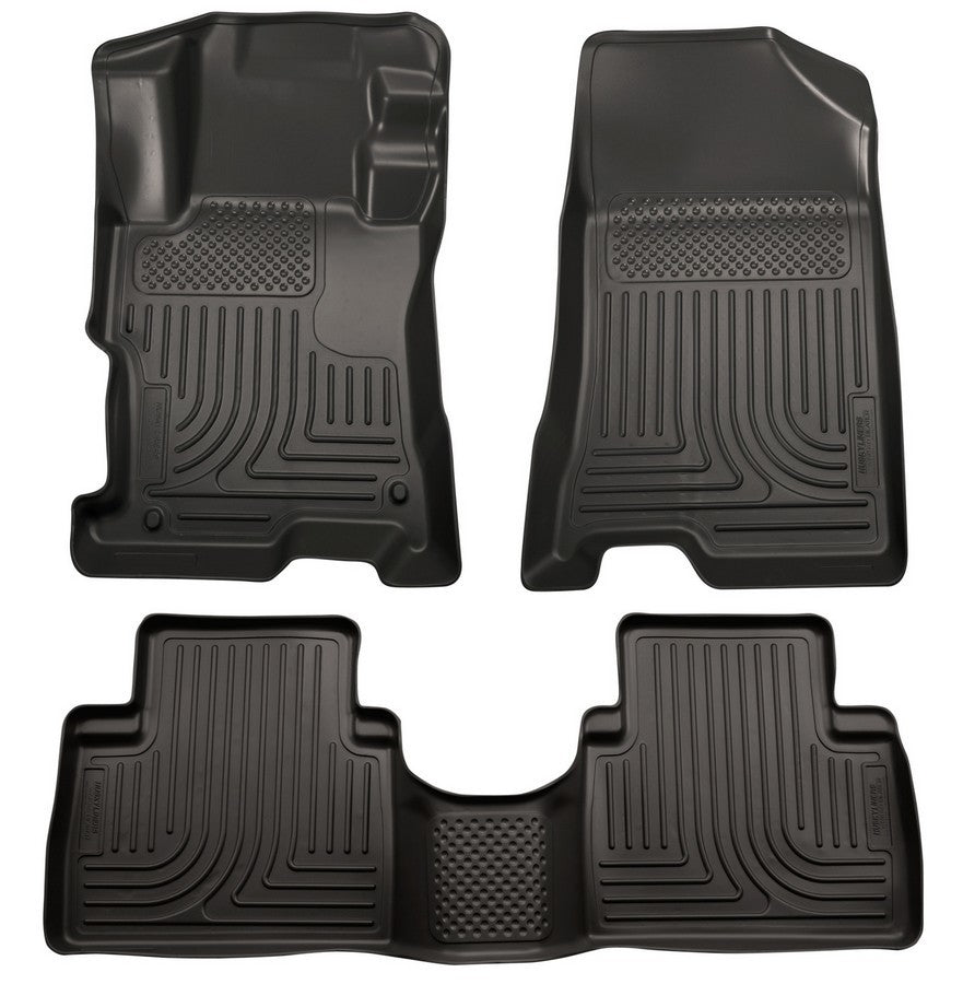 Husky Liners 11- Hyundai Sonata Front /2nd Floor Liners Black MPN HSK98851 For Hyundai 2011-15