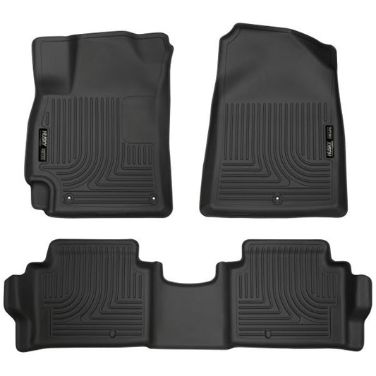 Husky Liners Front & 2nd Seat Floor L iners MPN HSK98871 For Hyundai 2017-20