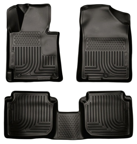Husky Liners 11-13 Hyundai Elantra Front/2nd Floor Liners MPN HSK98891 For Hyundai 2011-13