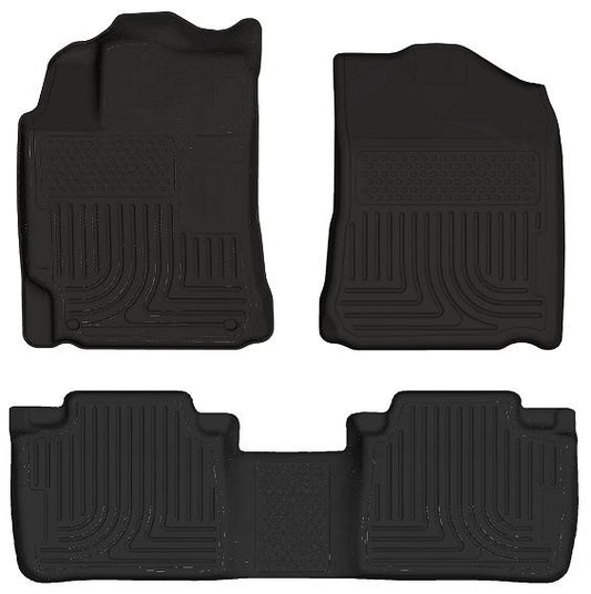 Husky Liners Front & 2nd Seat Floor L iners MPN HSK98901 For Toyota Camry 2012-17