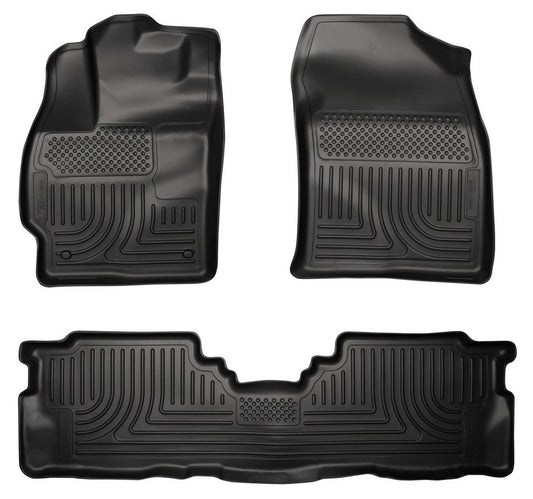 Husky Liners 12- Toyota Prius Front & 2nd Seat Floor Liners MPN HSK98911 For Toyota 2012-15
