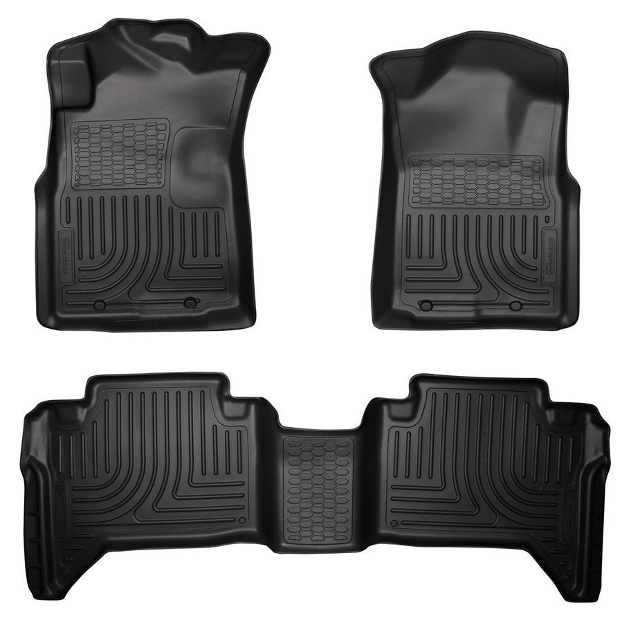 Husky Liners 05-15 Tacoma Front/2nd Floor Liners black MPN HSK98951 For Toyota Truck 2005-15