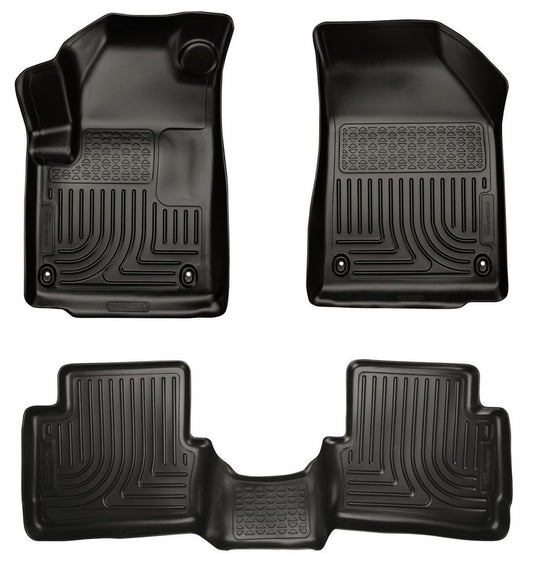 Husky Liners 13- Dodge Dart Front & 2nd Seat Floor Liners MPN HSK99021 For Dodge 2013-15