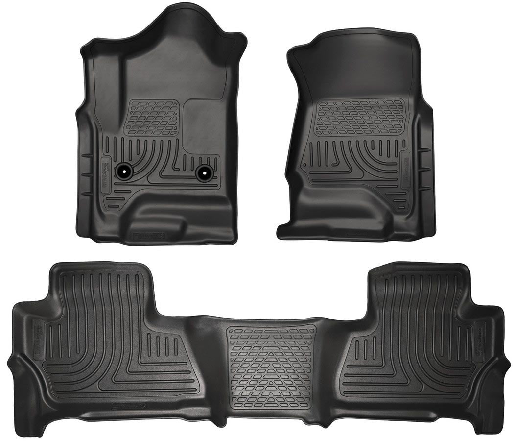 Husky Liners  15-   Suburban Floor Liners Black 99211