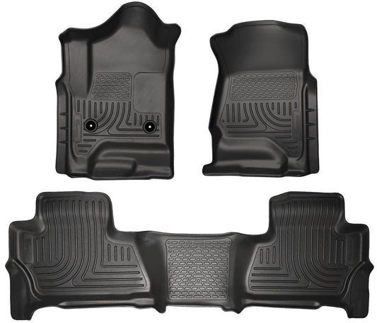 Husky Liners  15-   Suburban Floor Liners Black 99211
