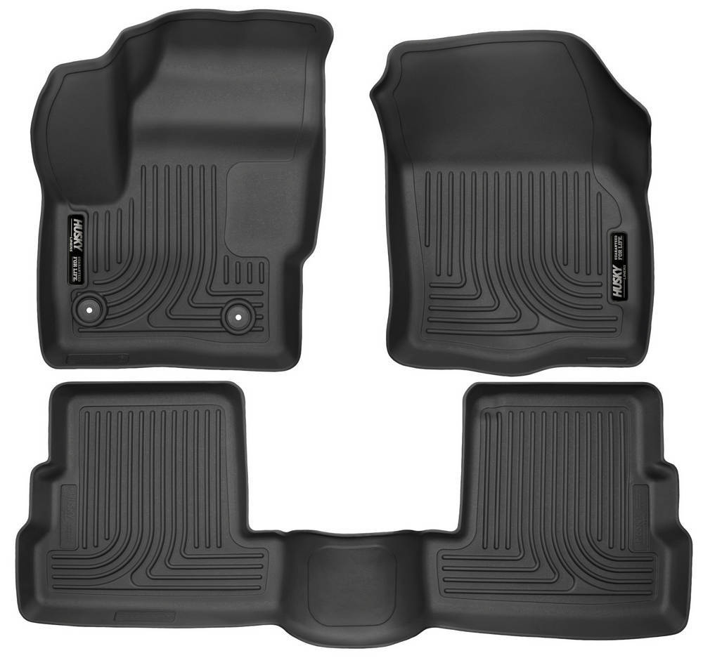 Husky Liners Front & 2nd Seat Floor L iners MPN HSK99301 For Ford 2015-19