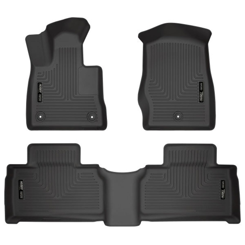 Husky Liners Front & 2nd Seat Floor L iners MPN HSK99321 For Ford Midsize SUV 2020